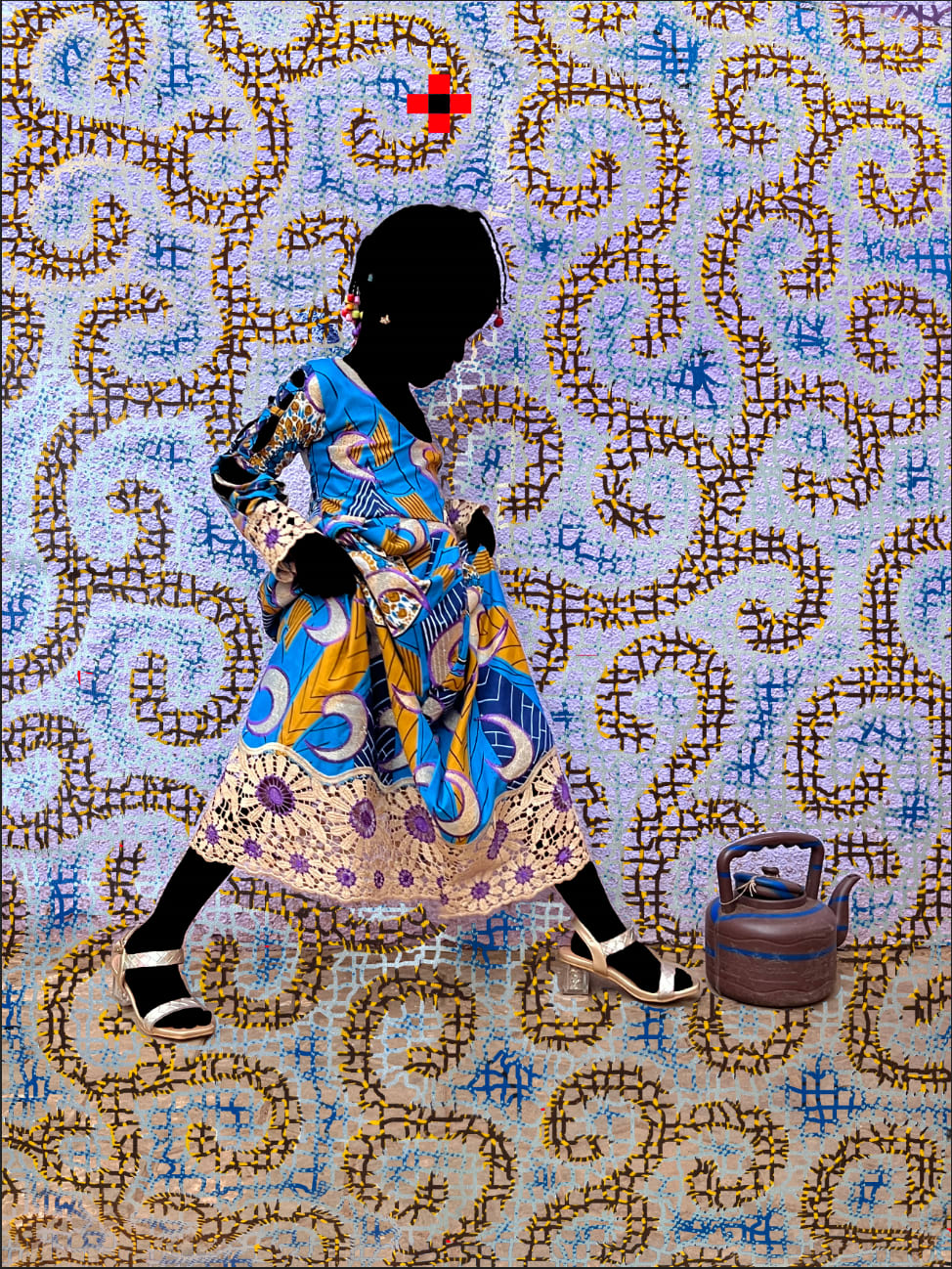 Saïdou Dicko, The moon princess, Variant, 2022