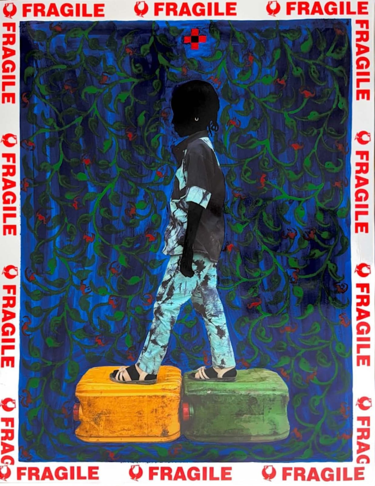 Saïdou Dicko, The green waves, 2025