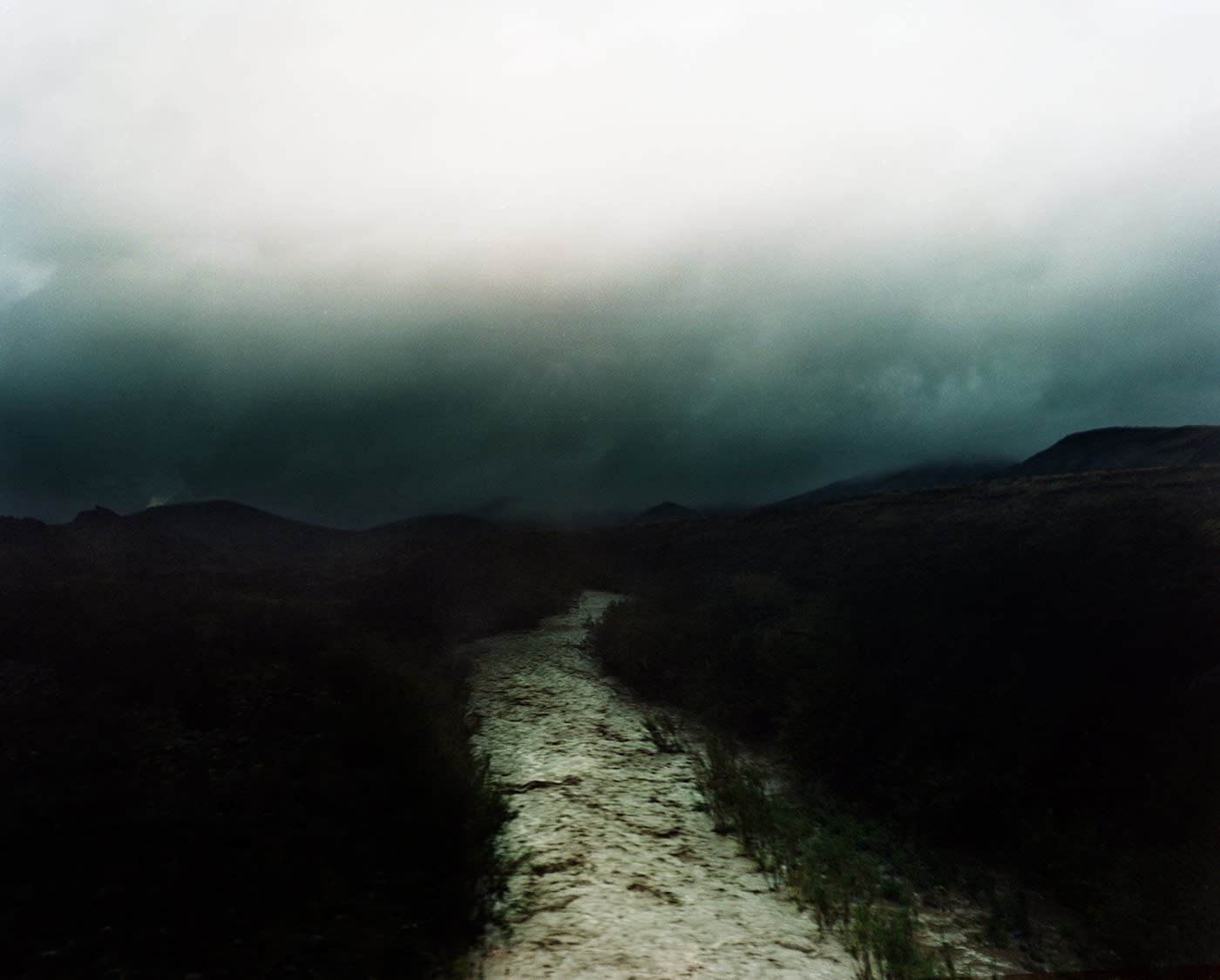 Ansley West Rivers, Animas Creek tributary of the Rio Grade River, Hillsboro, New Mexico, 2016