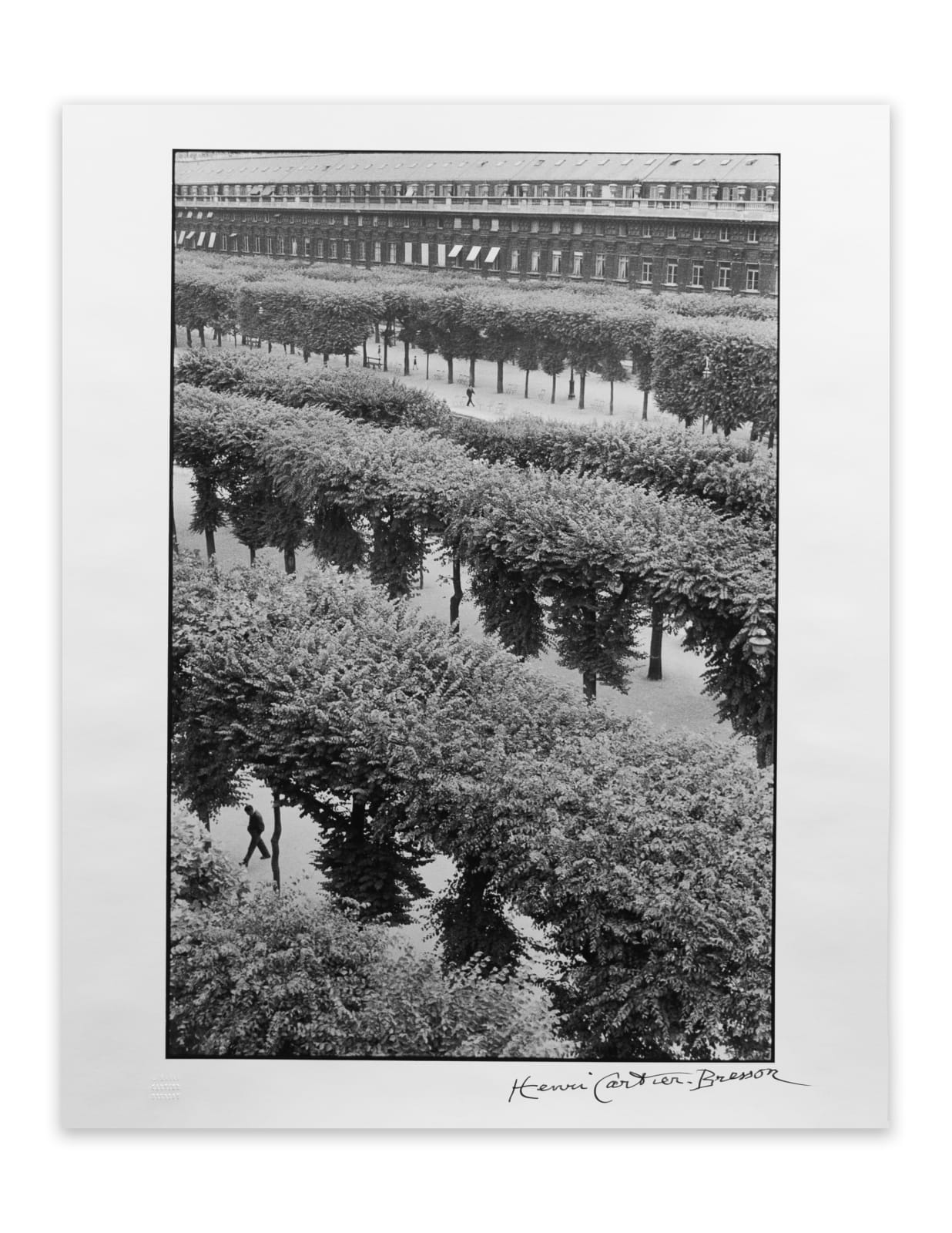 Henri Cartier-Bresson, Jardins du Palais Royal, 1959