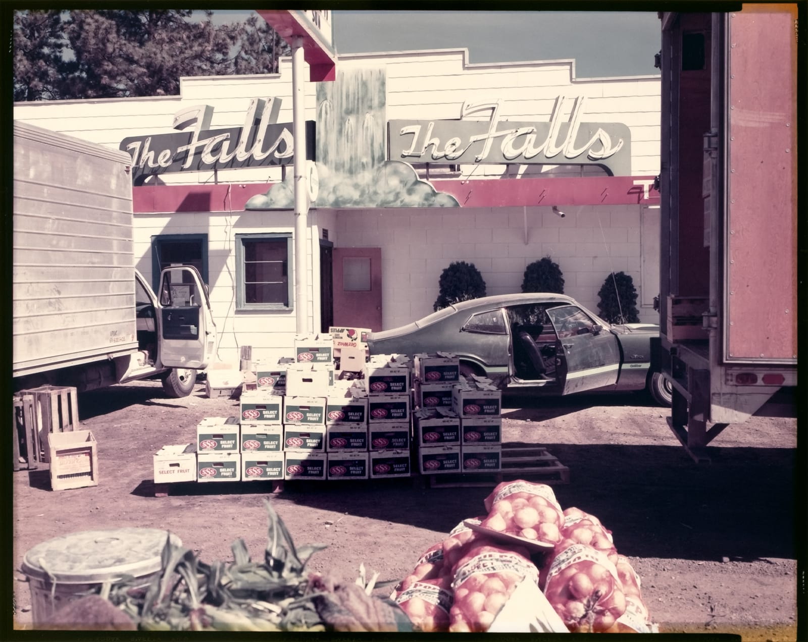 Stephen Shore, U.S. Route 10, Post Falls, Idaho, 1974