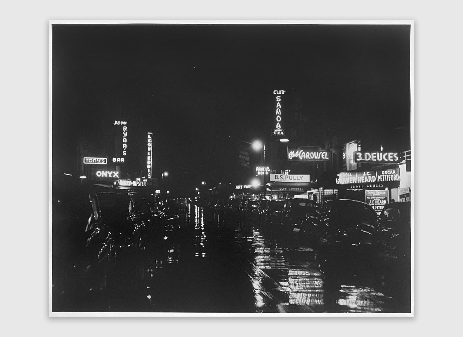 William Gottlieb, 52nd Street, New York, 1948