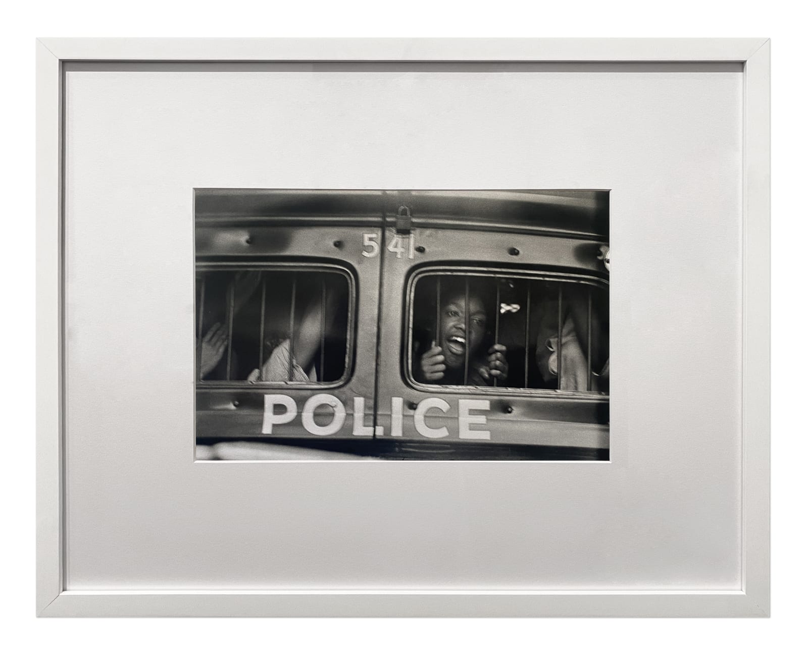 Danny Lyon, Civil Rights Series (Woman In Paddy Wagon), 1963-1964