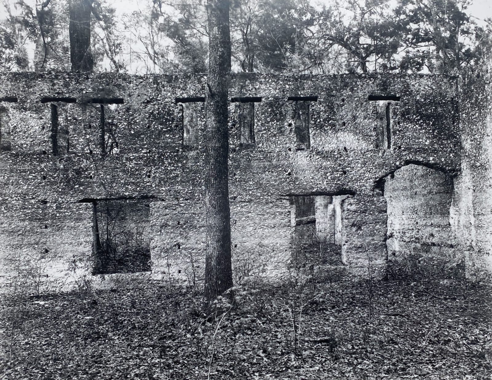 Walker Evans, Ruin of Tabby (Shell) Construction, St. Mary's, Georgia, 1936 From the Full Walker Evans: Selected Photographs Portfolio, 1974