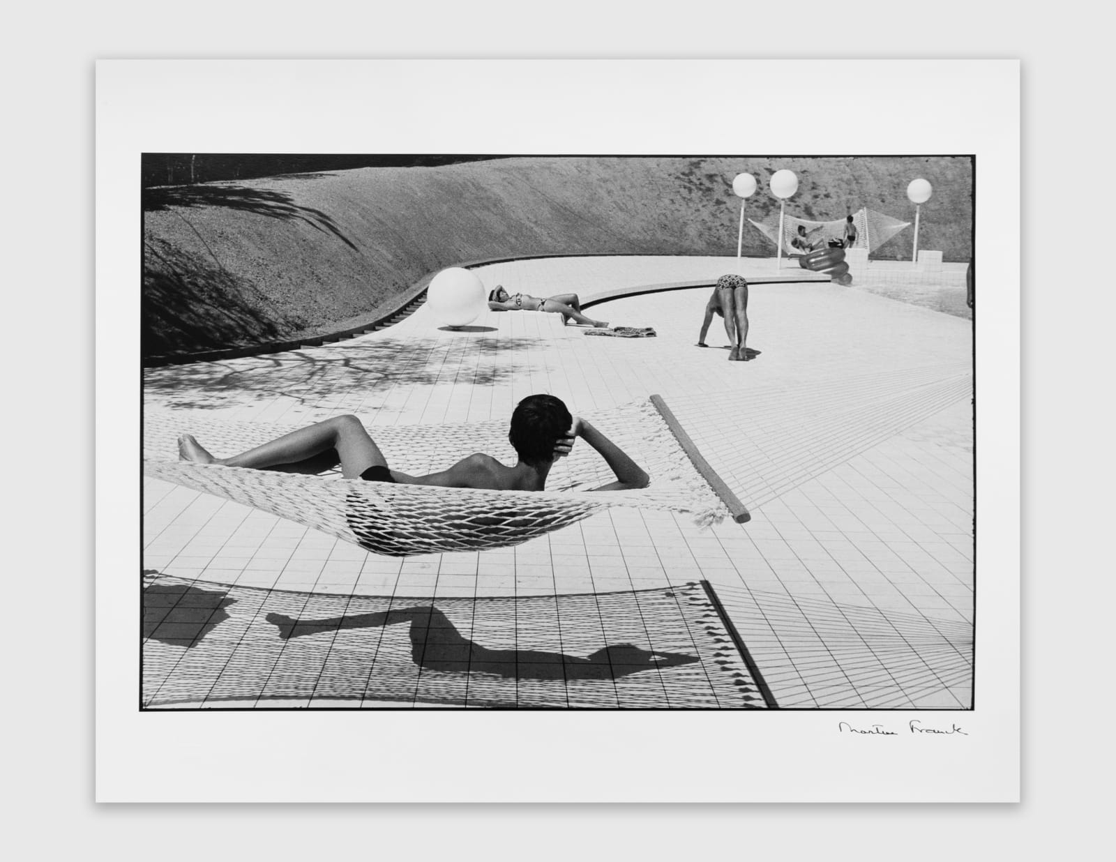 Martine Franck, Swimming Pool Designed by Alain Capeilleres, Le Brusc, Var, France, 1976