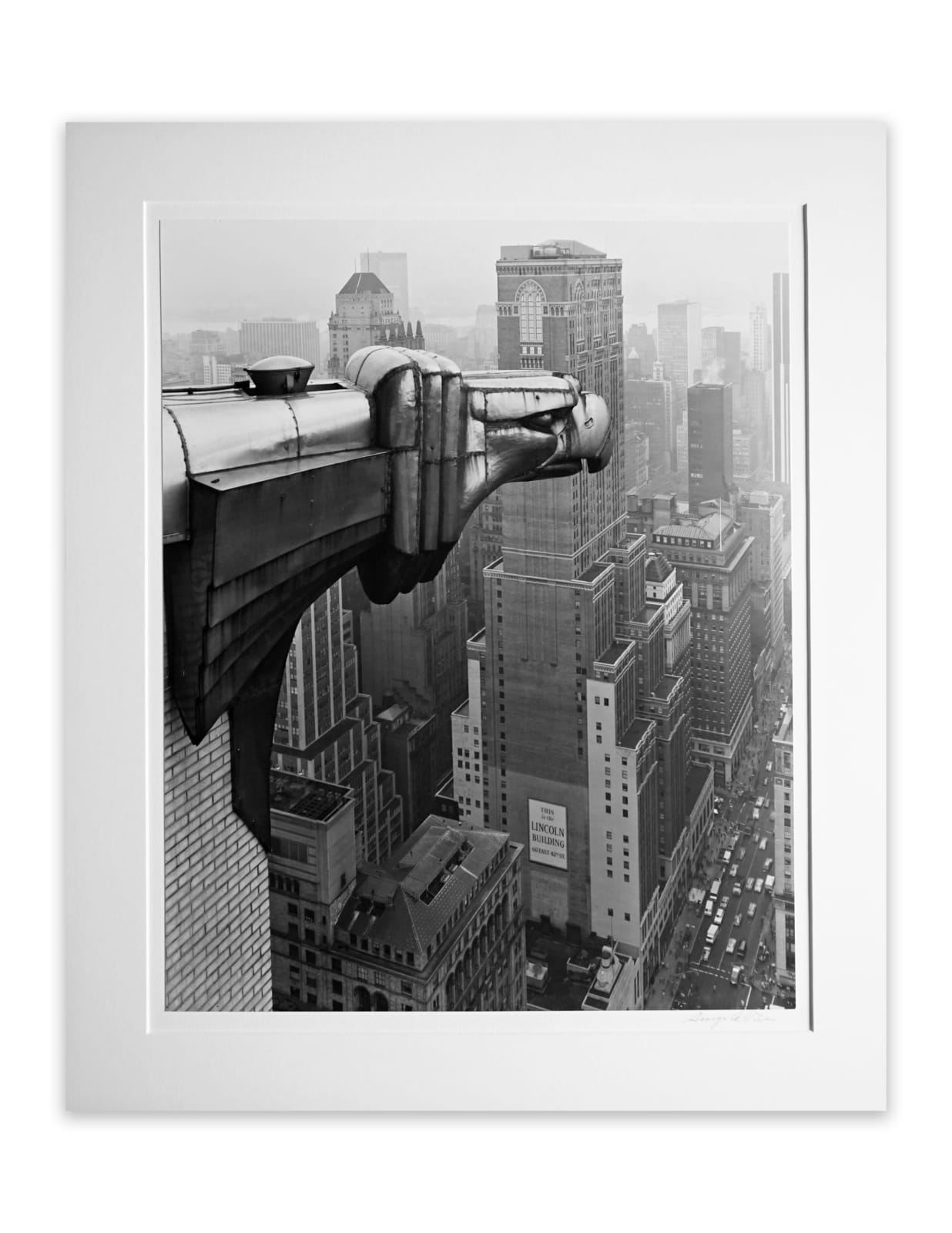 George Tice, From the Chrysler Building, 1978