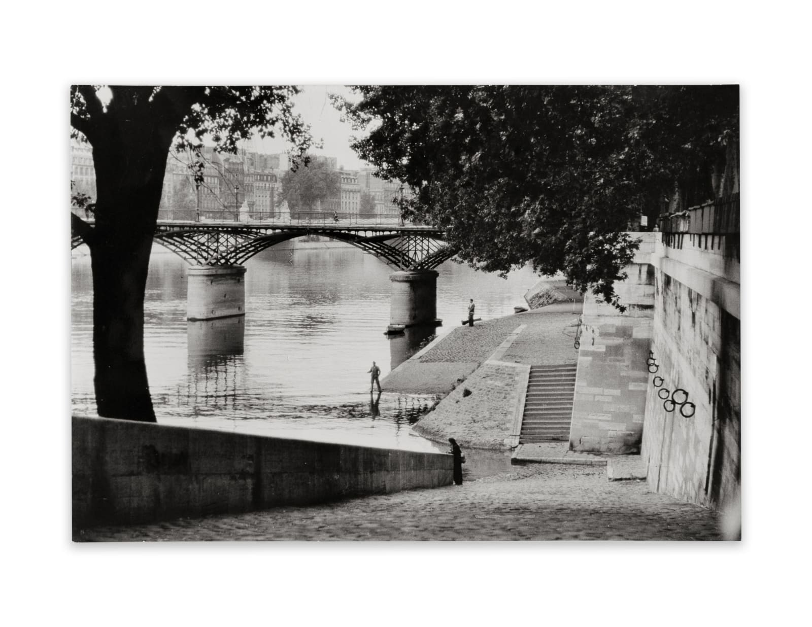Henri Cartier-Bresson, The Pont des Arts Bridge, Paris, France, 1955