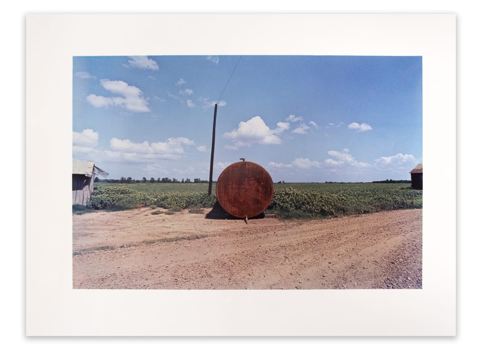 William Eggleston, Black Bayou Plantation, near Glendora, Mississippi, 1972