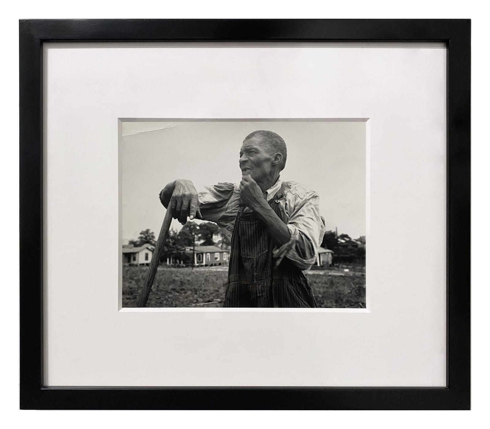 Dorothea Lange, Hoe Culture in the South; negro farm hand, near Birmingham, Alabama July, 1936