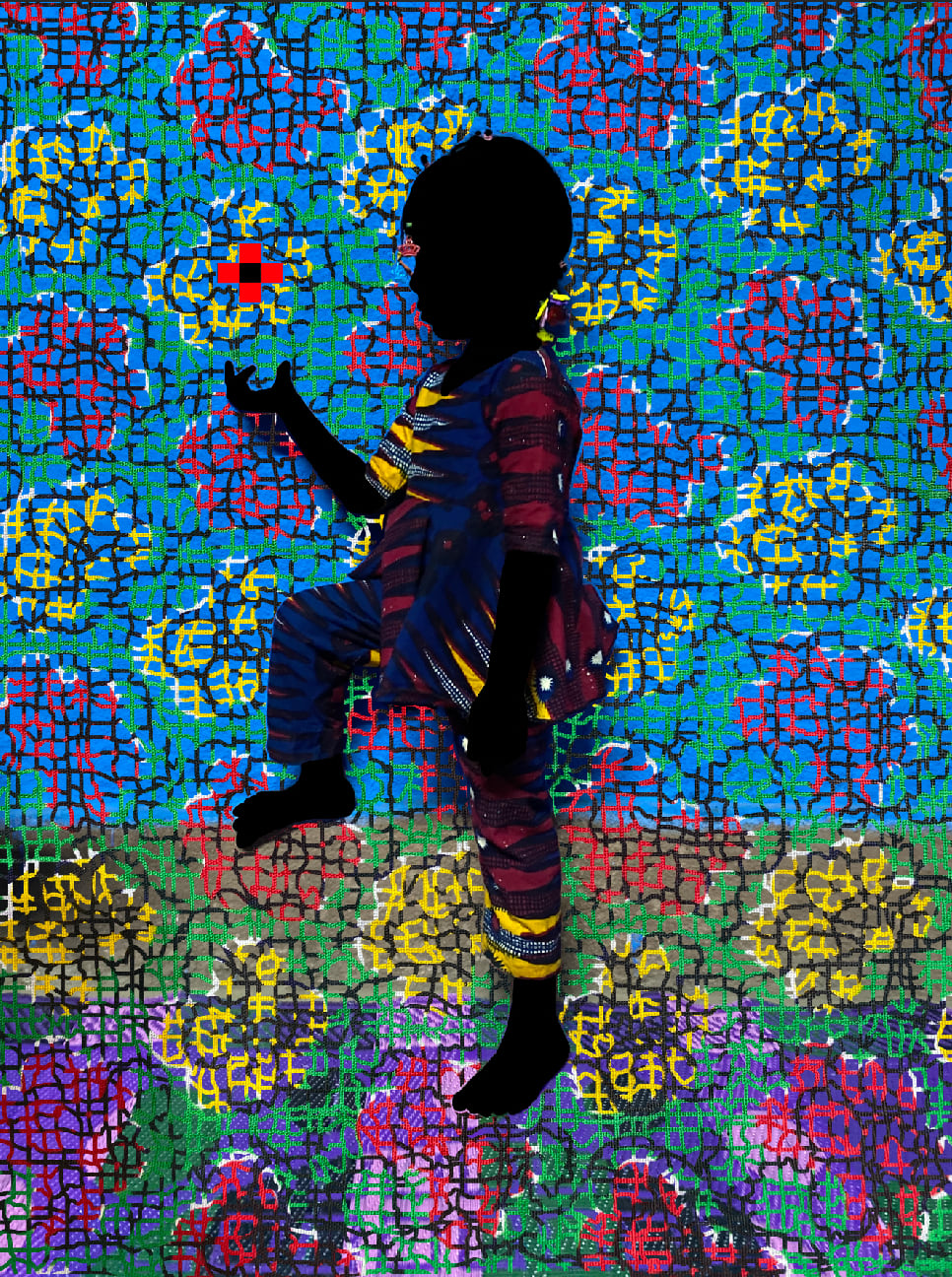 Saïdou Dicko, La princesse de mode (variant), 2020-2021