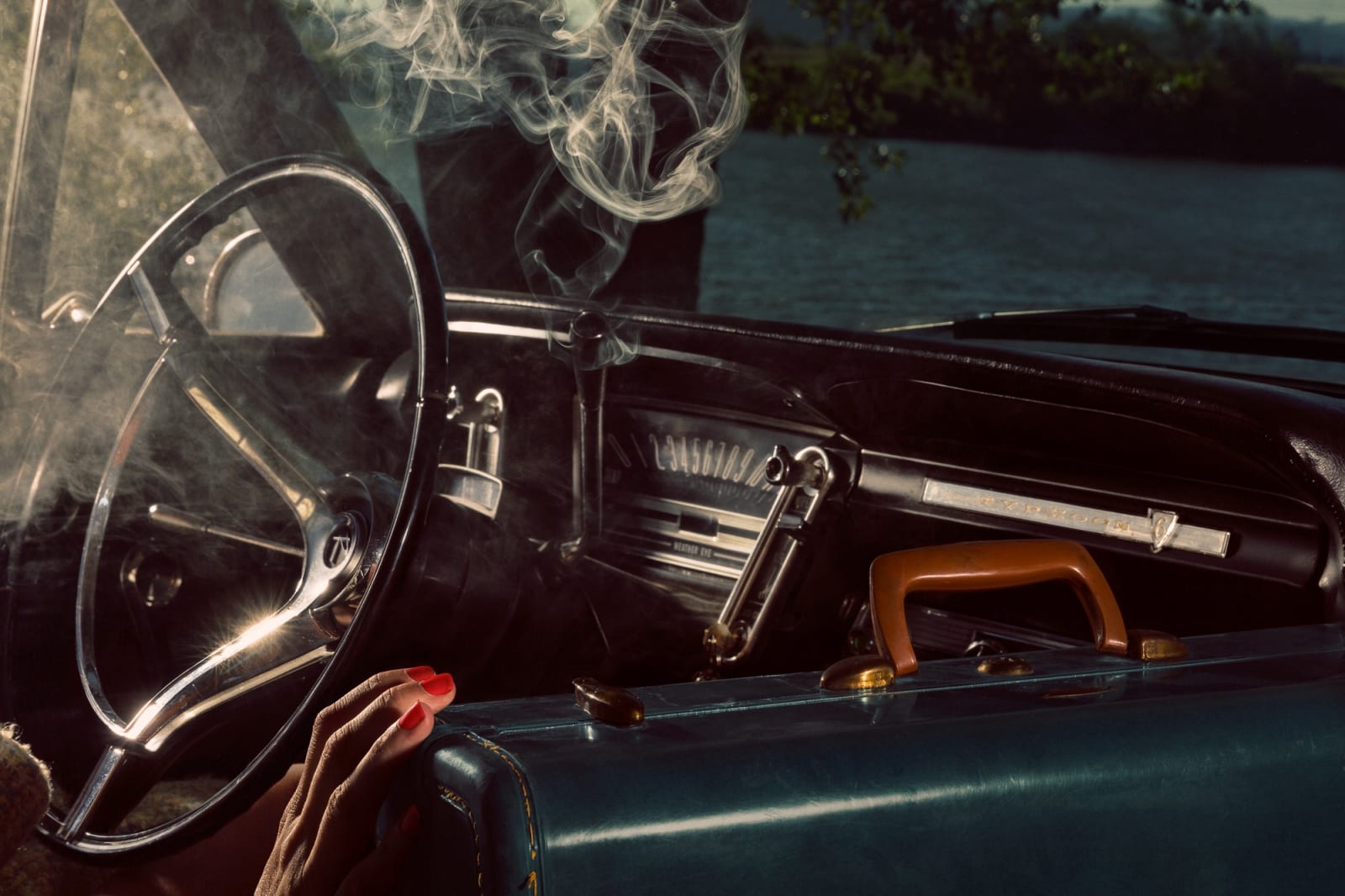 Holly Andres, River Road: Milepost 16, 2015