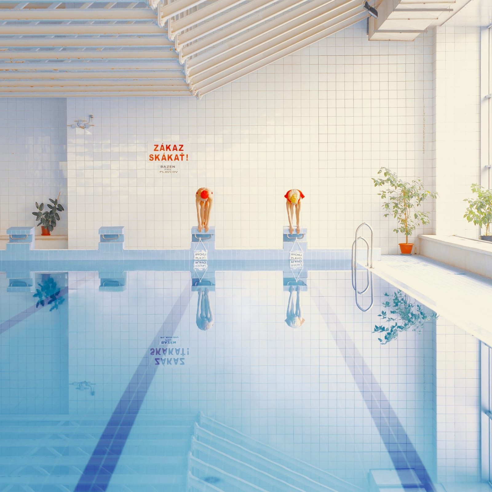 Maria Svarbova, 1,2,3 II, Swimming Pool, 2016