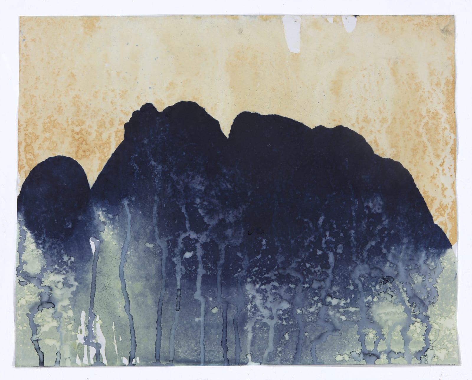 Meghann Riepenhoff, Ecotone #285 (Bryant Park, NY 12.15.17, Mixed Precipitation of Freezing Rain and Snow), 2017