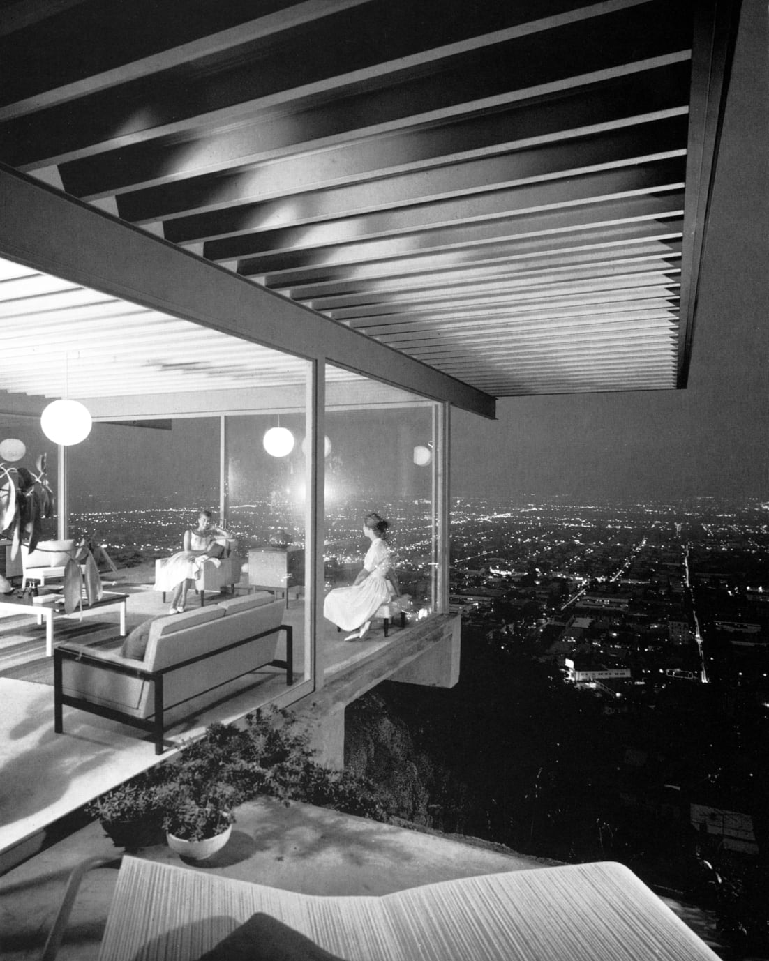 Julius Shulman, Case Study House #22, 1960, Pierre Koenig, Los Angeles, California, 1960