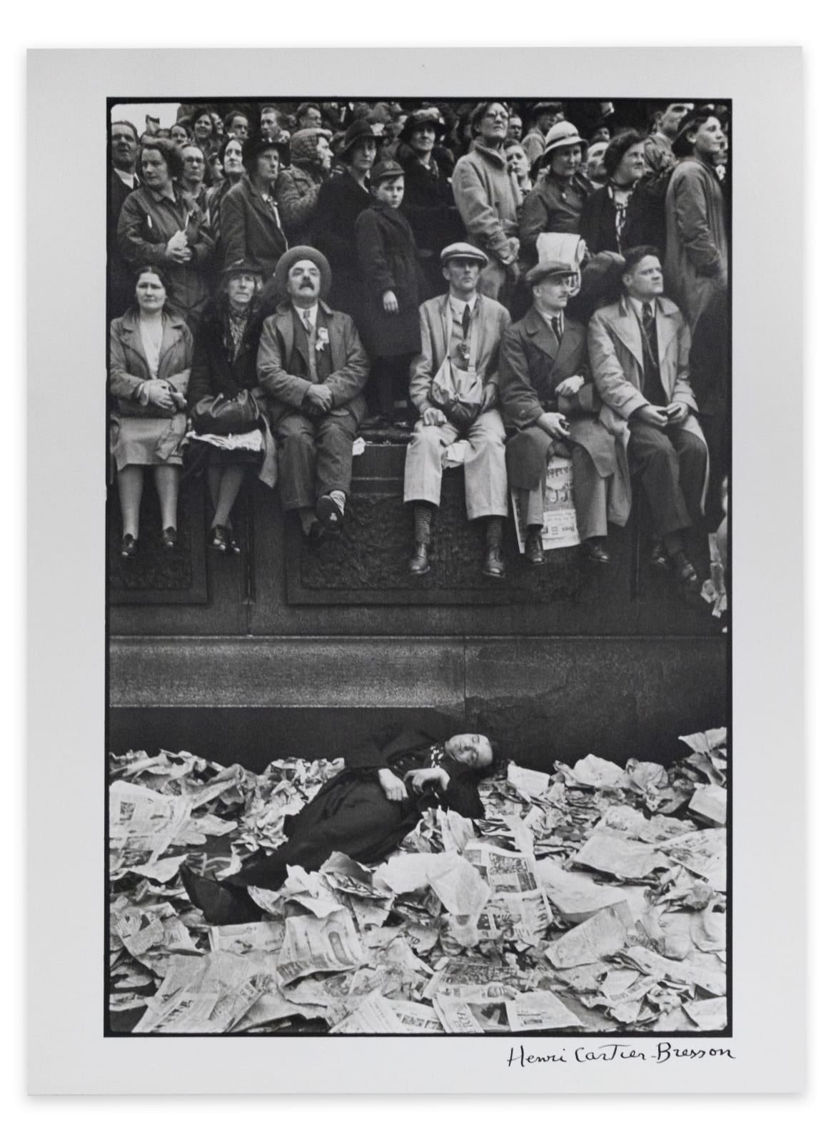 Henri Cartier-Bresson, Coronation of King George VI, 1937
