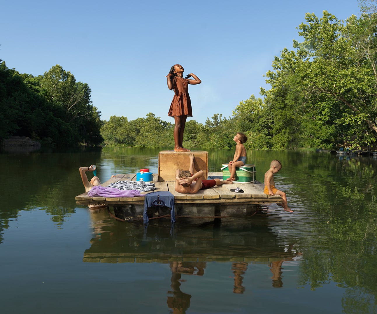 Julie Blackmon, Flatboat, 2022