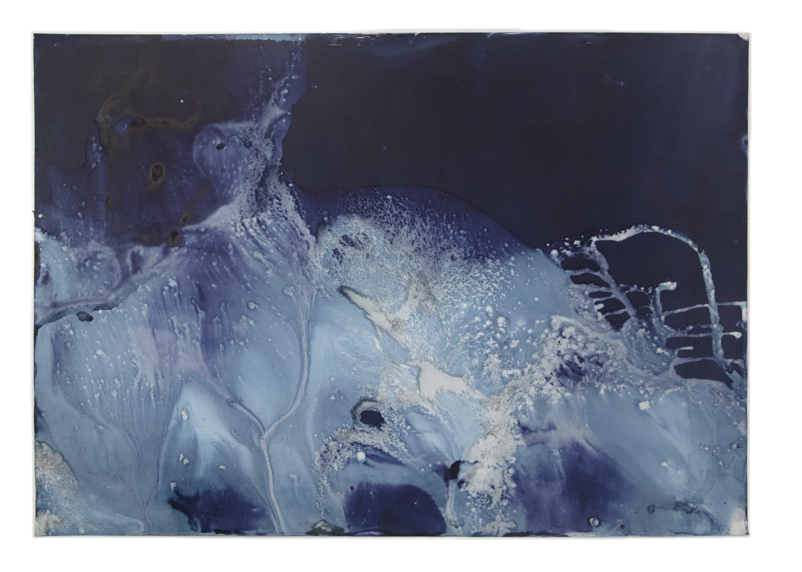Meghann Riepenhoff, Littoral Drift #1360 (Fletcher Bay Road End, WA 11.3.20, When the Rain Stopped until Dusk, Boat Wake), 2020