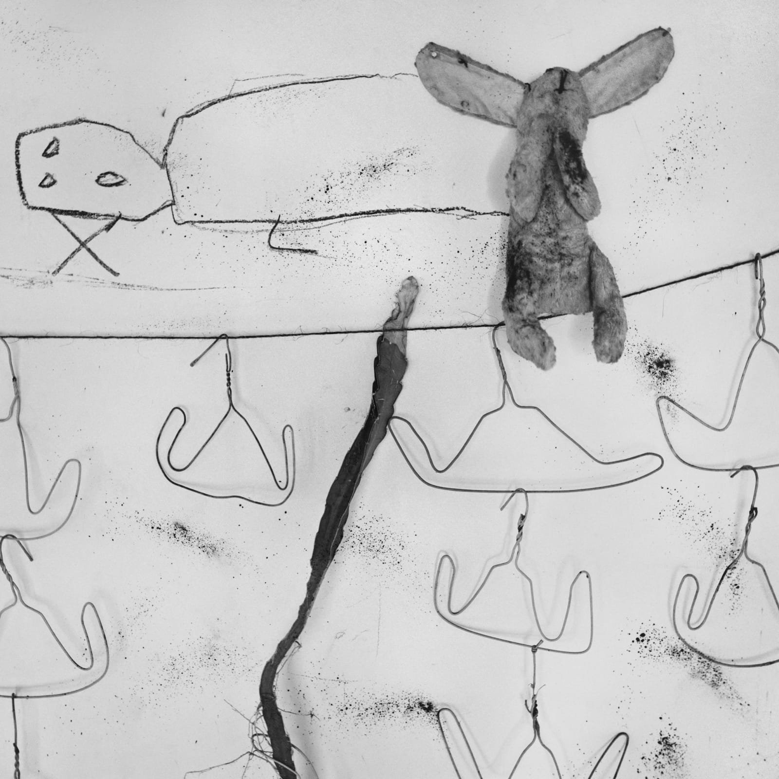 Roger Ballen, Washing Line, 2005