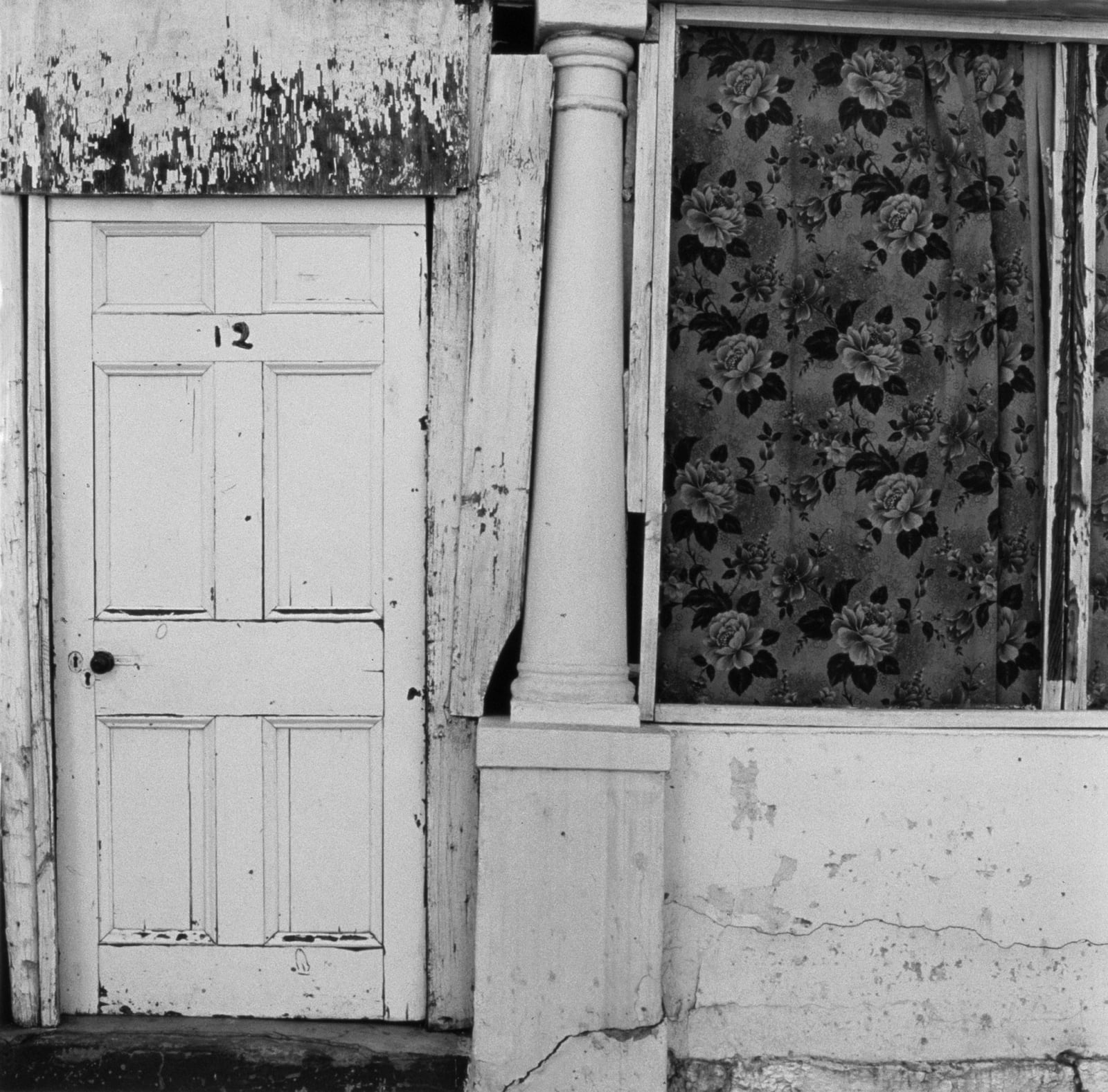 Roger Ballen, Front Door, Hopetown, 1983