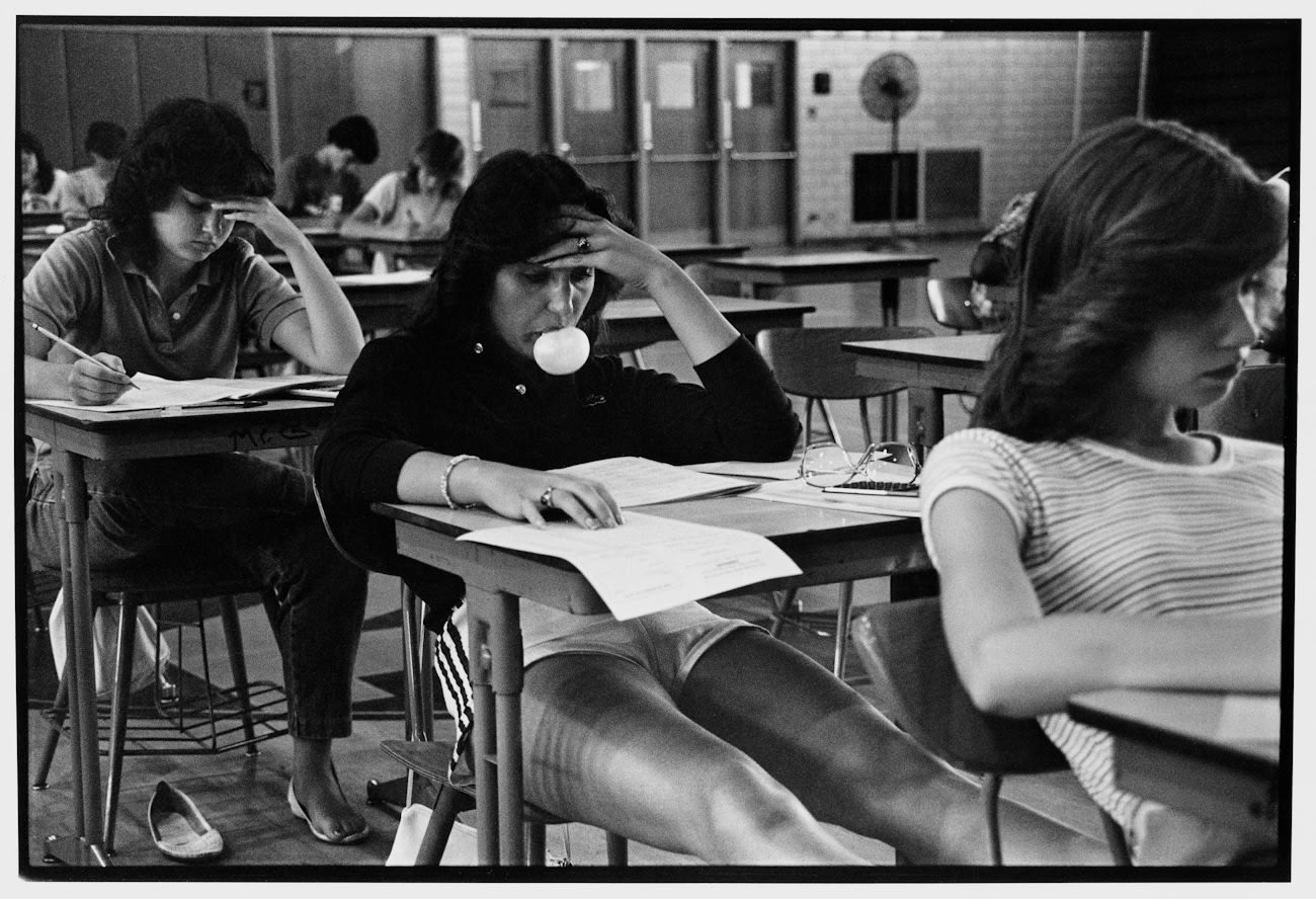 Joseph Szabo, Bubble Gum Girl, 1984