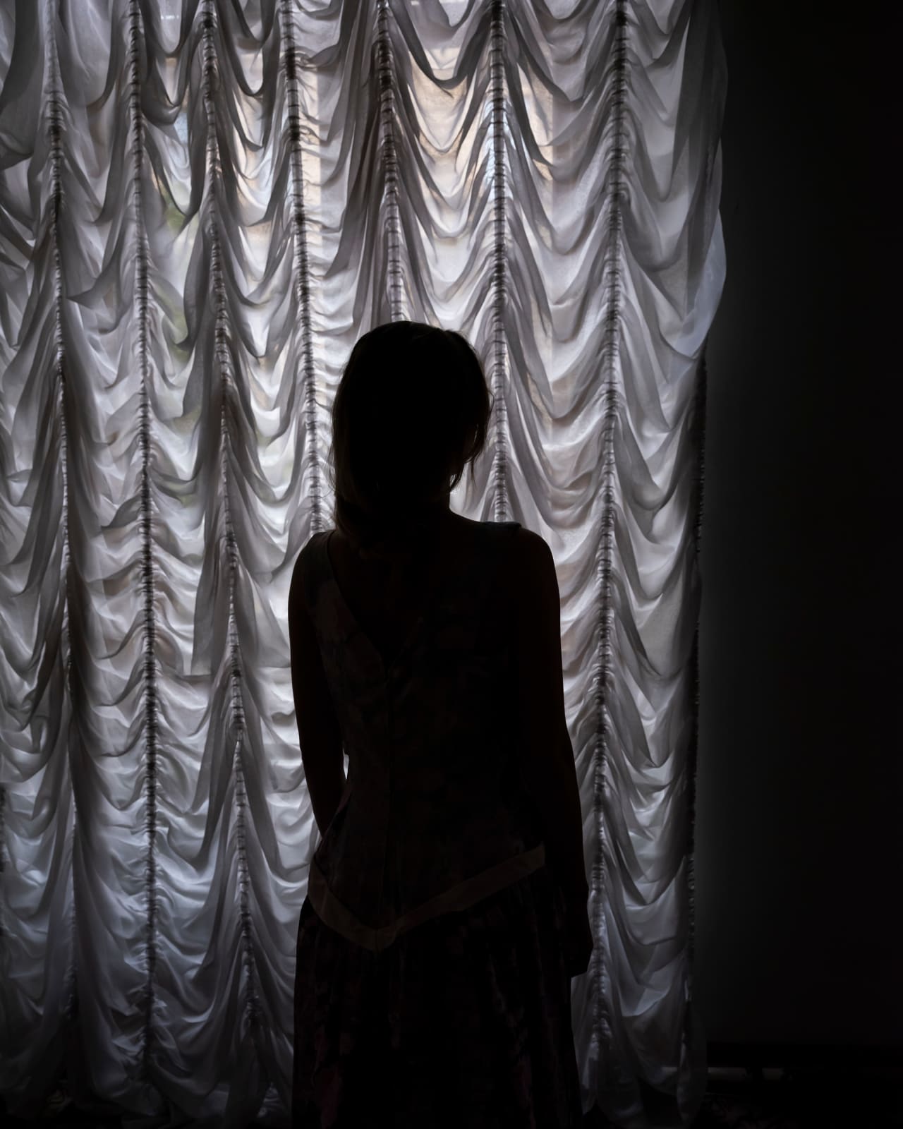 Cig Harvey, Scalloped Curtains, Russia, 2018