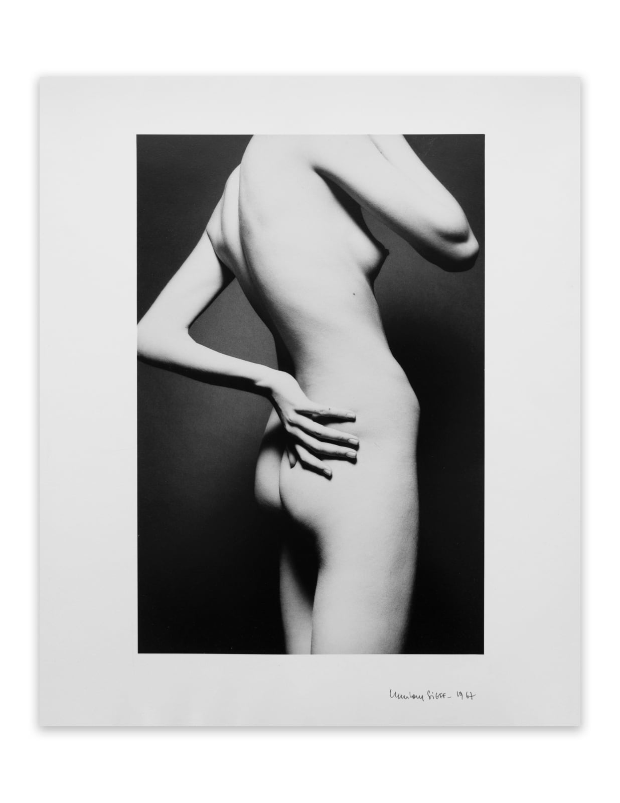 Jeanloup Sieff, Nu Blanc, 1967