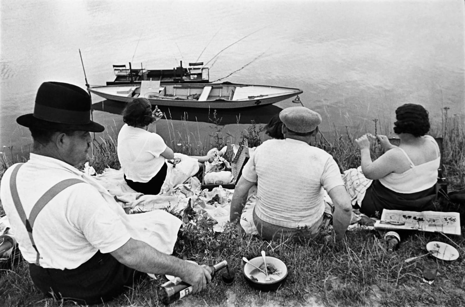 Henri Cartier-Bresson, On the Banks of The Marne, 1938
