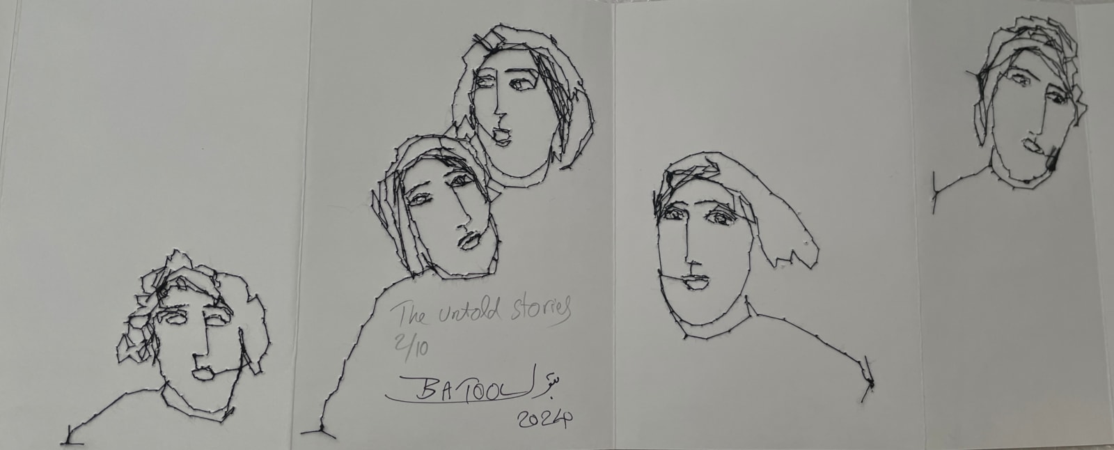 Batool Showghi, Artist Books Series