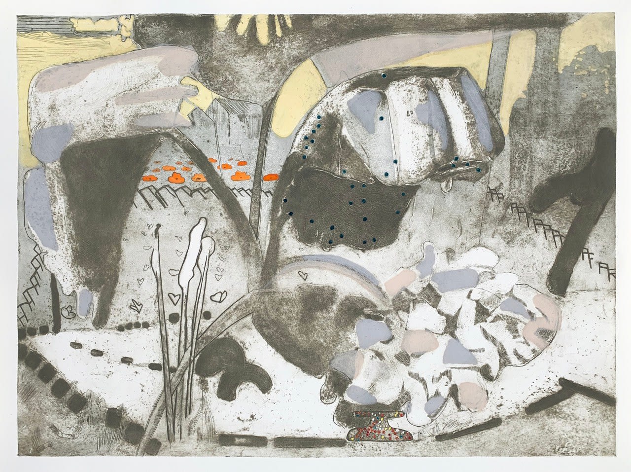 Katherine Jones, Taper to Green (Pink Shade)’