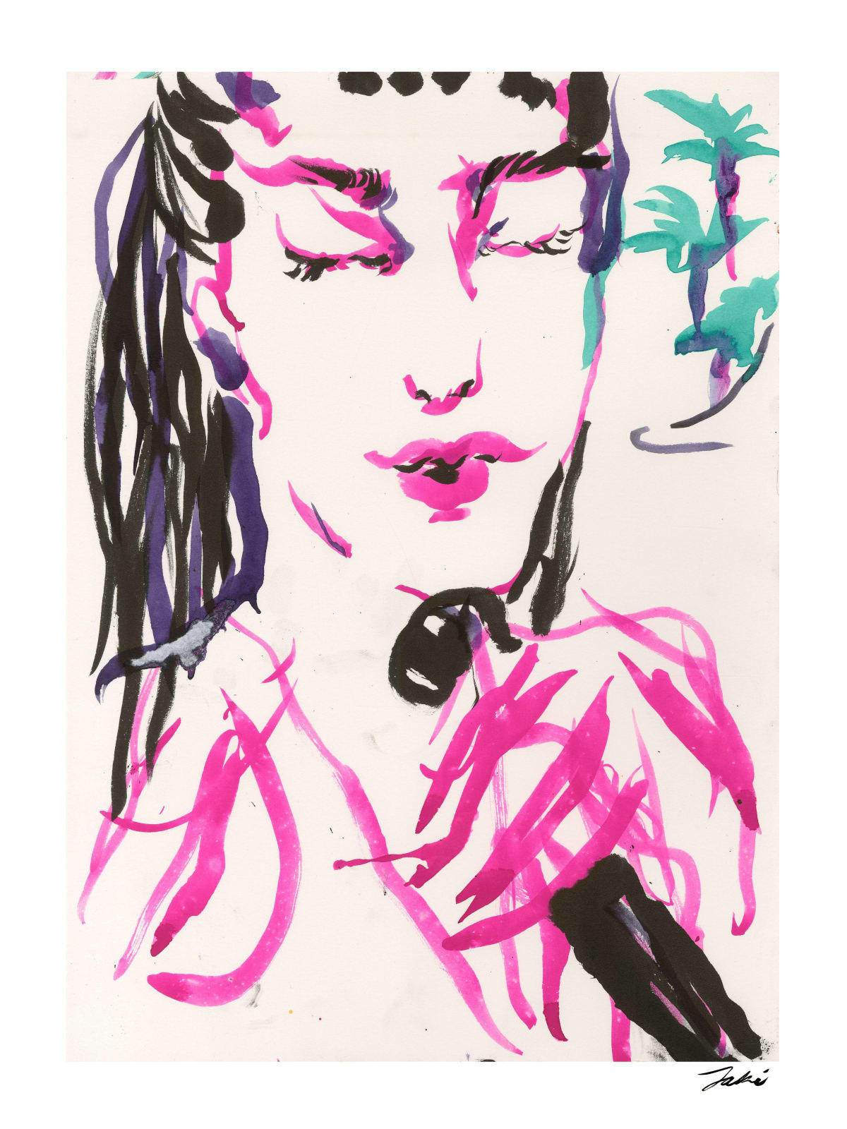 Jaki Doyka, Rosalia at Coachella 4.15.23 (#1), 2023