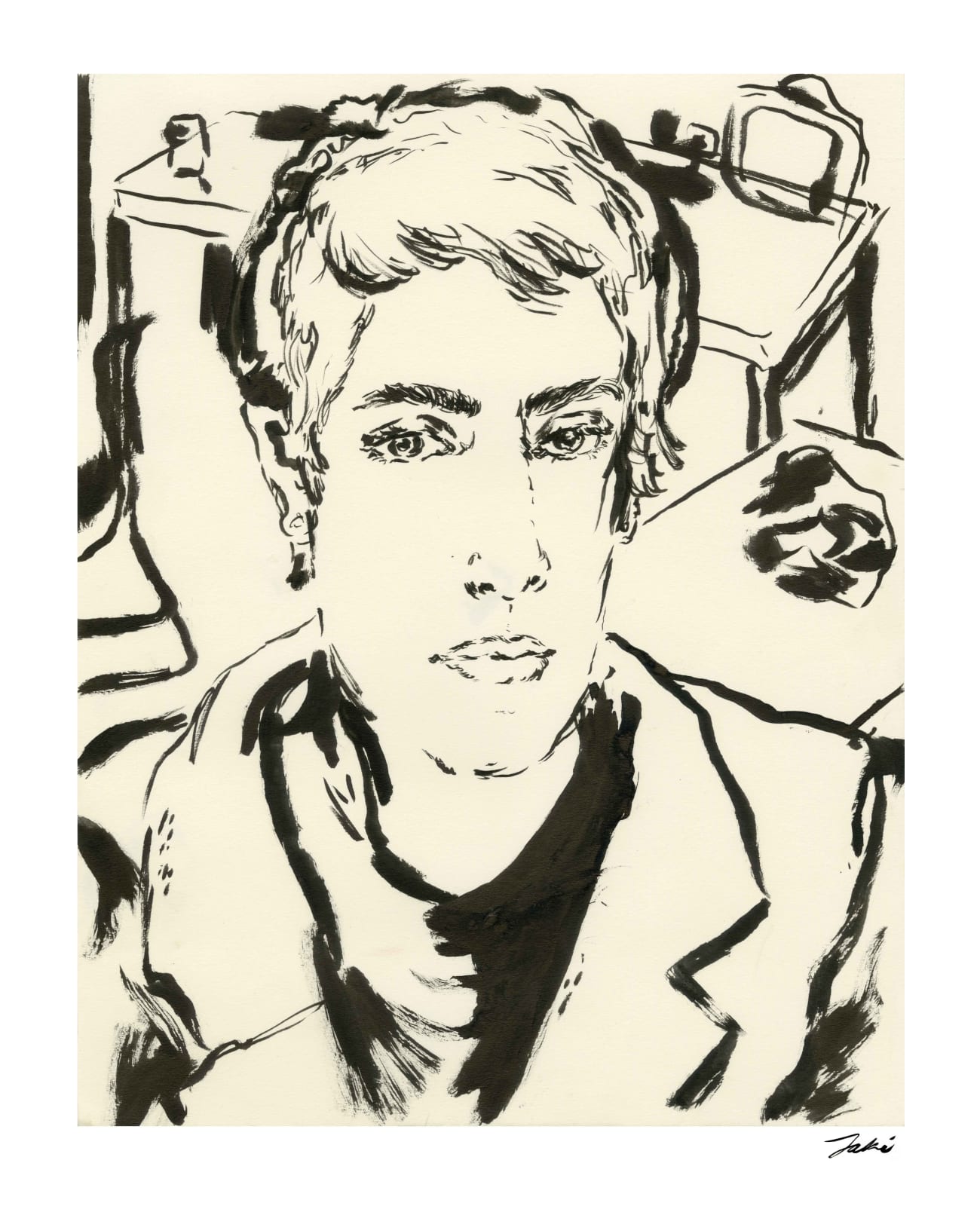 Jaki Doyka, Bahar Sabzevari at New York Academy of Art 1.30.24 (#2), 2024