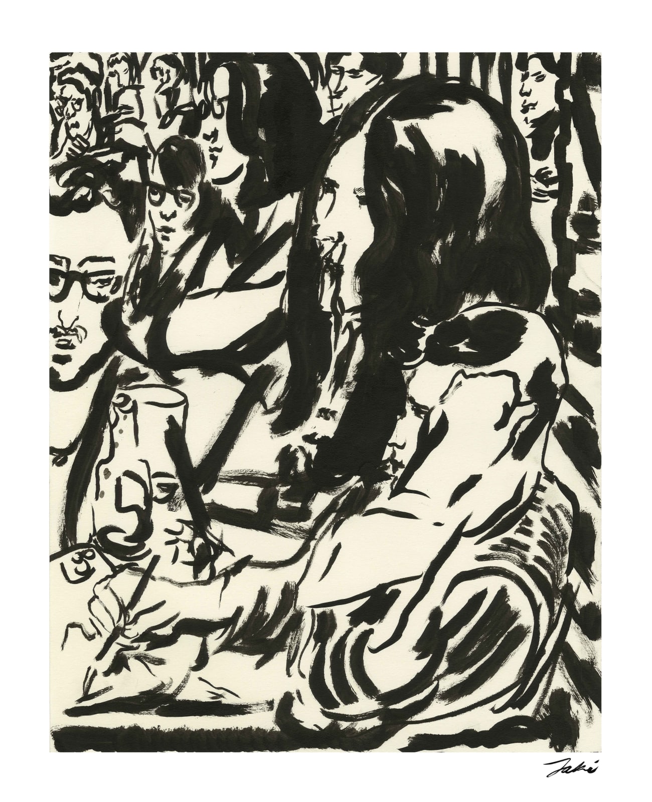 Jaki Doyka, Lucas Ajemian, Julien Bismuth, and Heather Hubbs at T.J. Byrnes for "Seaport Talks #11" 12.20.23, 2023