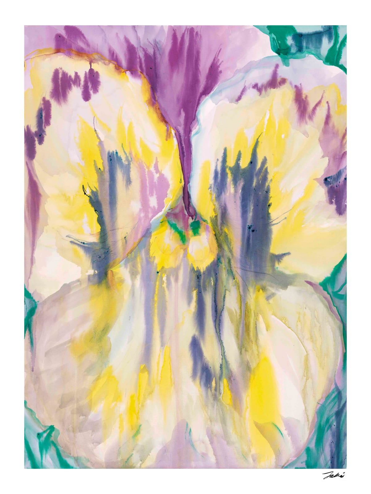 Jaki Doyka, Pansy #5 3.9.23 (Rancho Mirage, CA USA), 2023