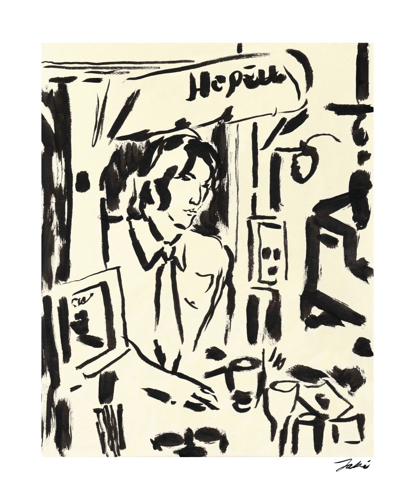 Jaki Doyka, Jacob Library (Red Theme) at Smart Objects for SALA GALA 8.24.24, 2024