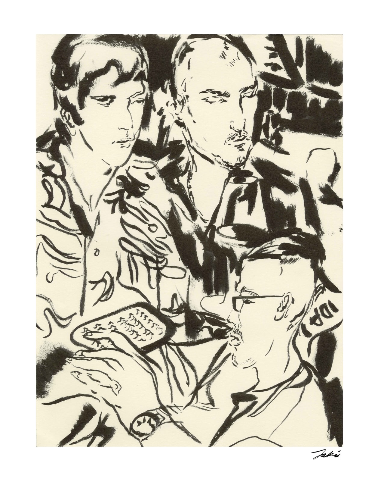 Jaki Doyka, Francisco Ojeda, Isaac Wilson, and Anthony Fung (Isaac Wilson Trio) at Libretto 3.8.24 (#6) (Paso Robles, CA USA), 2024