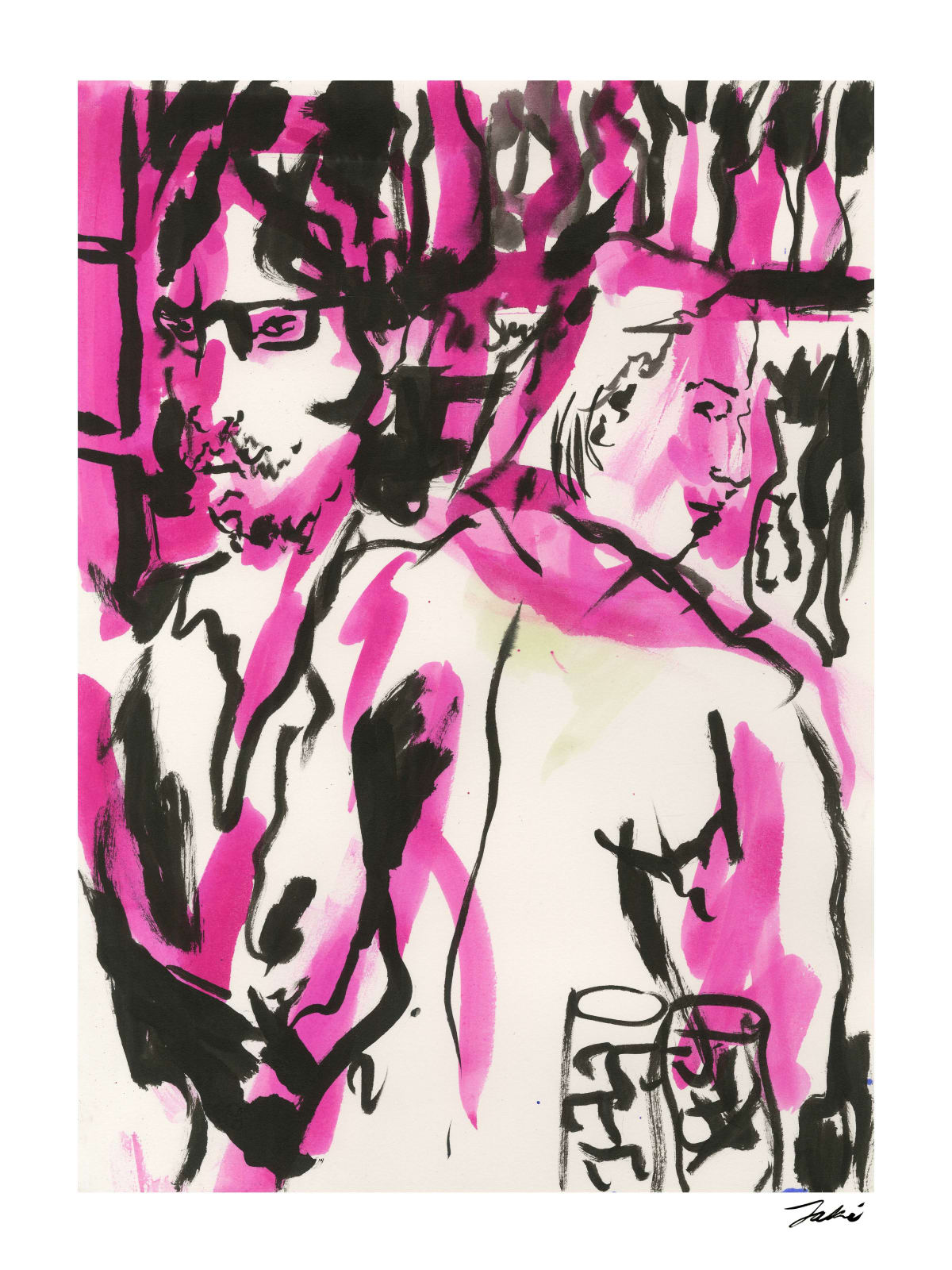 Jaki Doyka, Michael Walcher and Roger Jaziliek at Paul's Baby Grand 6.28.23, 2023