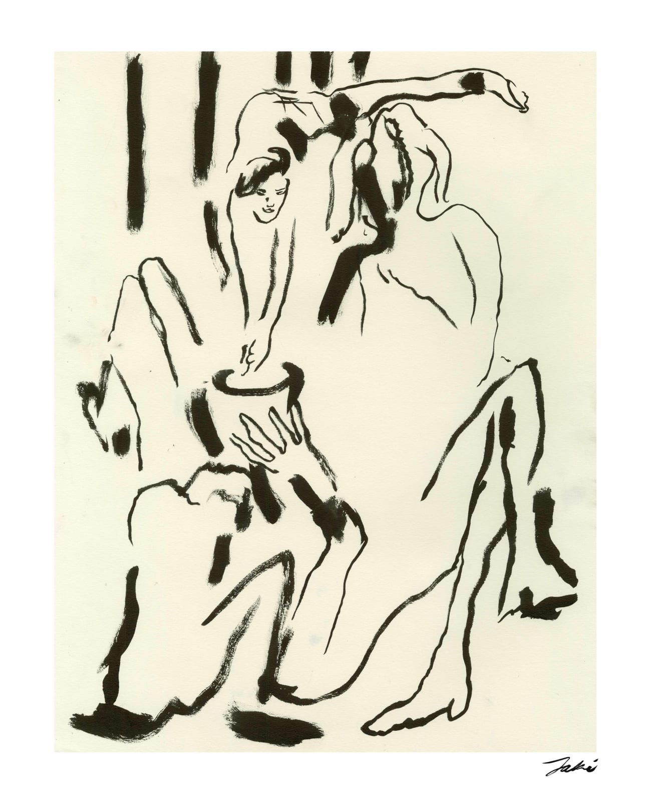 Jaki Doyka, Young Boy Dancing Group at WSA for "Rhizome Forever Party" 5.9.24 (#5), 2024