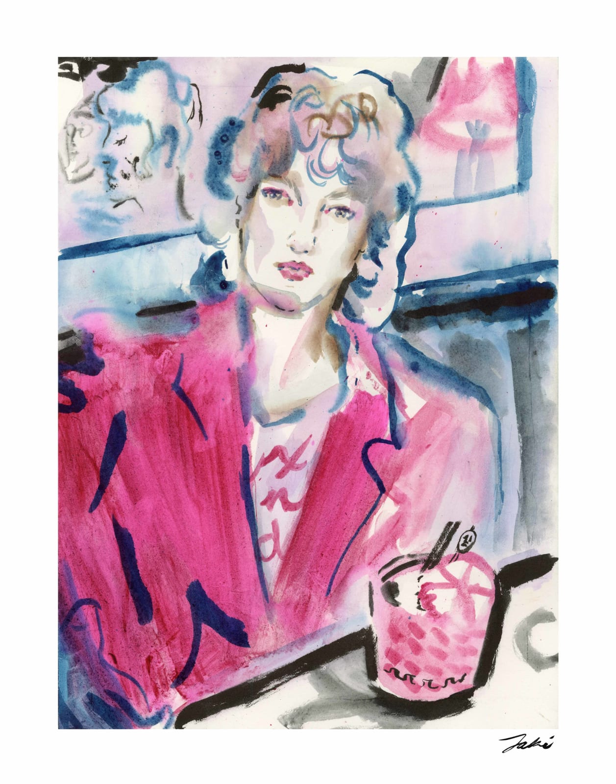 Jaki Doyka, Susannah Sian Simpson at Abe's Pagoda Bar 5.3.24, 2024