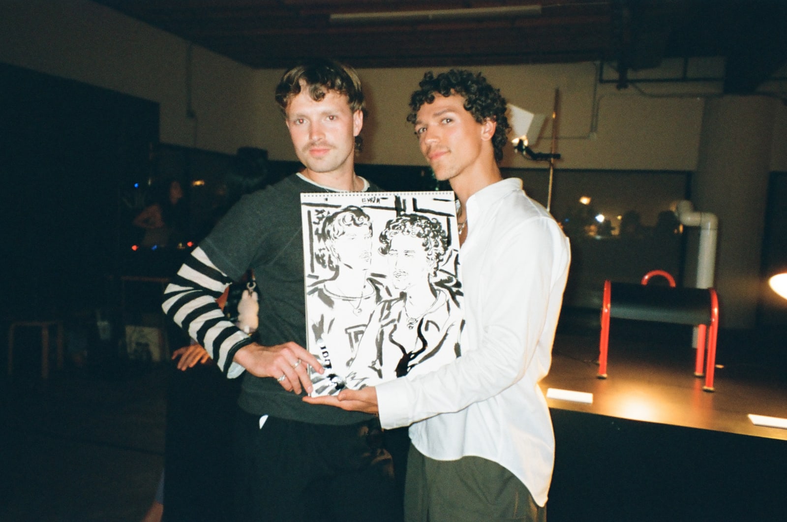 Cameron Field and Jacob Villegas at Saie Beauty "The Art of Glow" 6.6.25 (West Hollywood, CA USA)