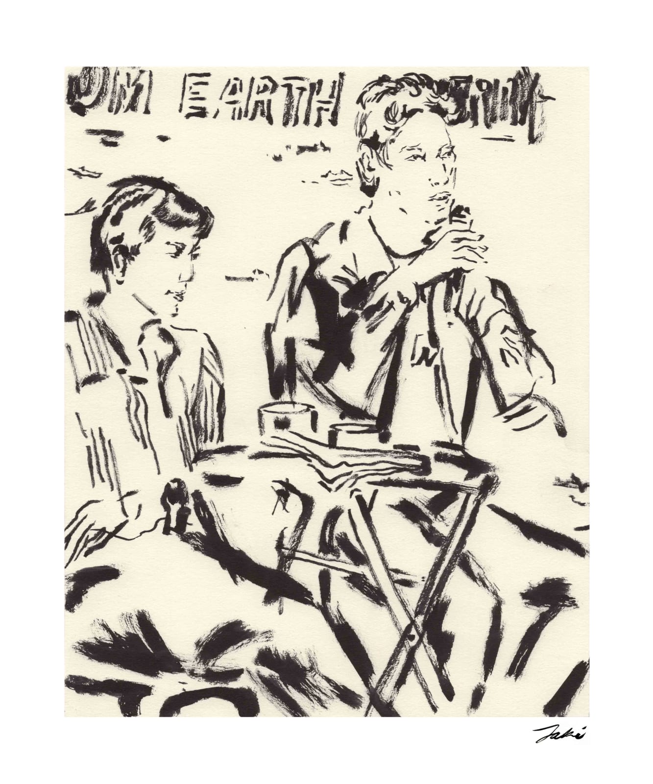 Jaki Doyka, Dean Kissick + David Rudnick at Earth "So Much" 5.2.24, 2024