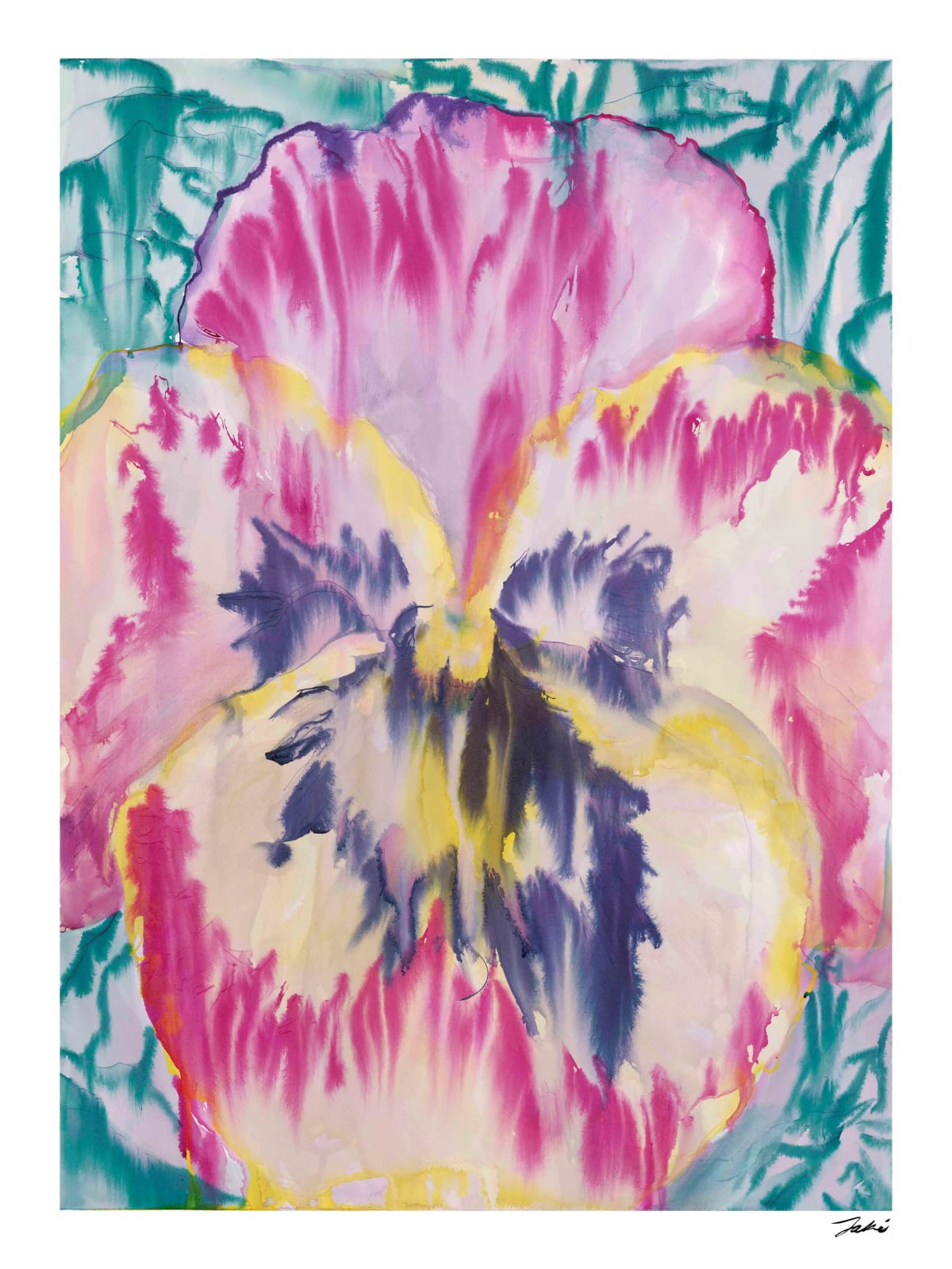 Jaki Doyka, Pansy #3 3.9.23 (Rancho Mirage, CA USA), 2023