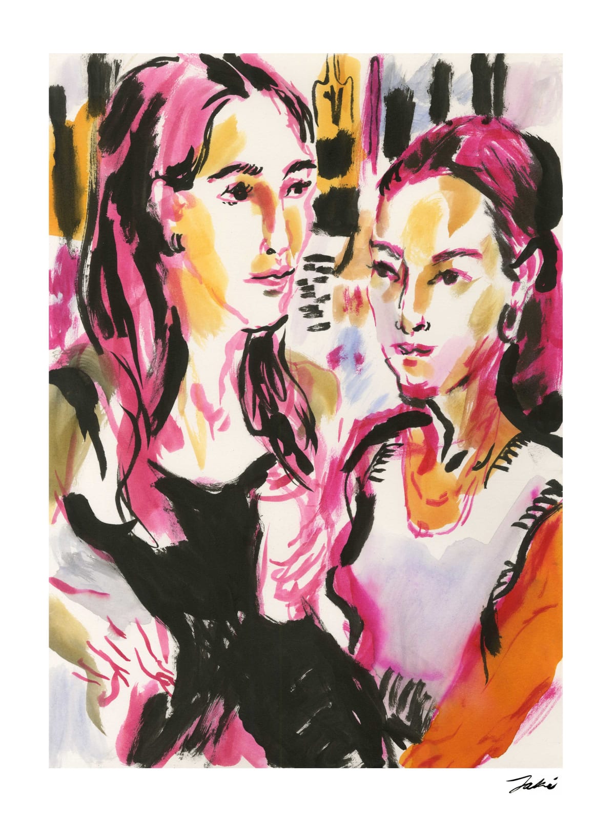 Jaki Doyka, Gionna and Katie at Mr. Purple 6.10.23, 2023