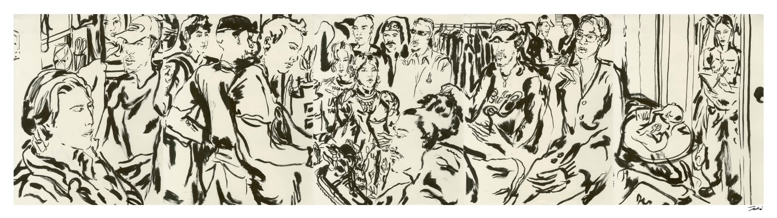 Jaki Doyka, Fitting For Toussaint Rosefort FW24 Runway, New York City 2.24.24, 2024