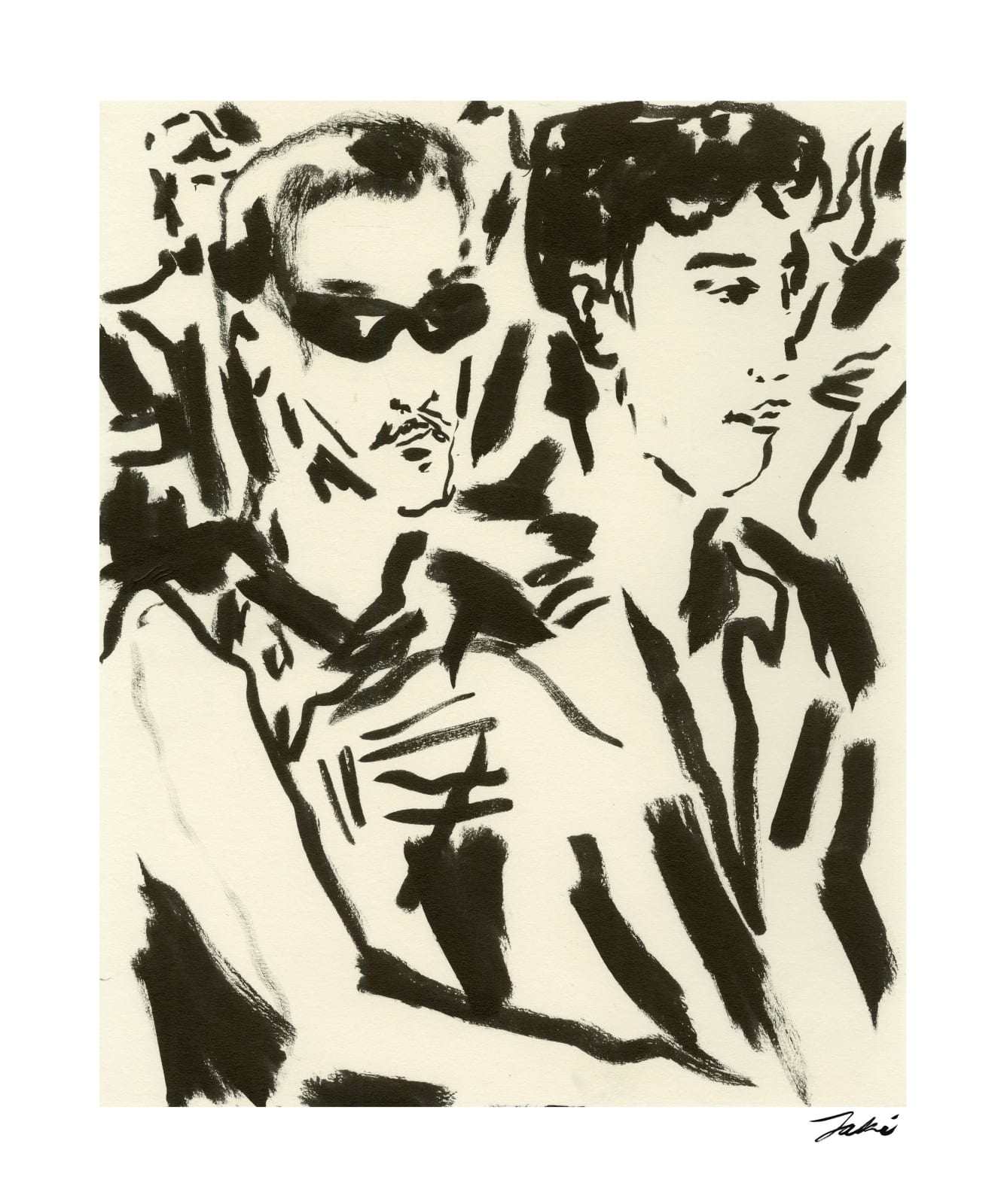 Jaki Doyka, Tanner and Karl Godinez at Le Bain for "Freakquencies" 5.2.24, 2024