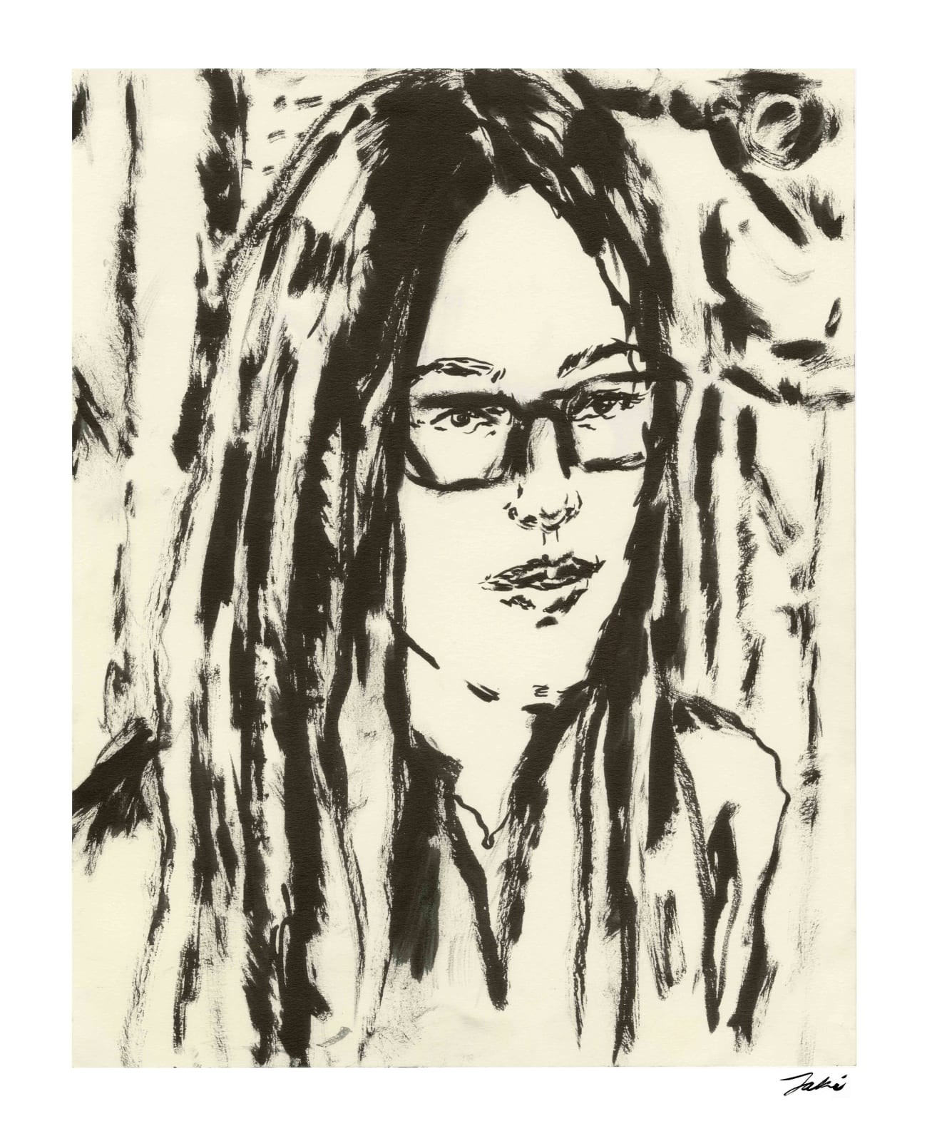 Jaki Doyka, Franklin J at The Whitney Art Party 2024 at The Whitney Museum of American Art 1.30.24, 2024