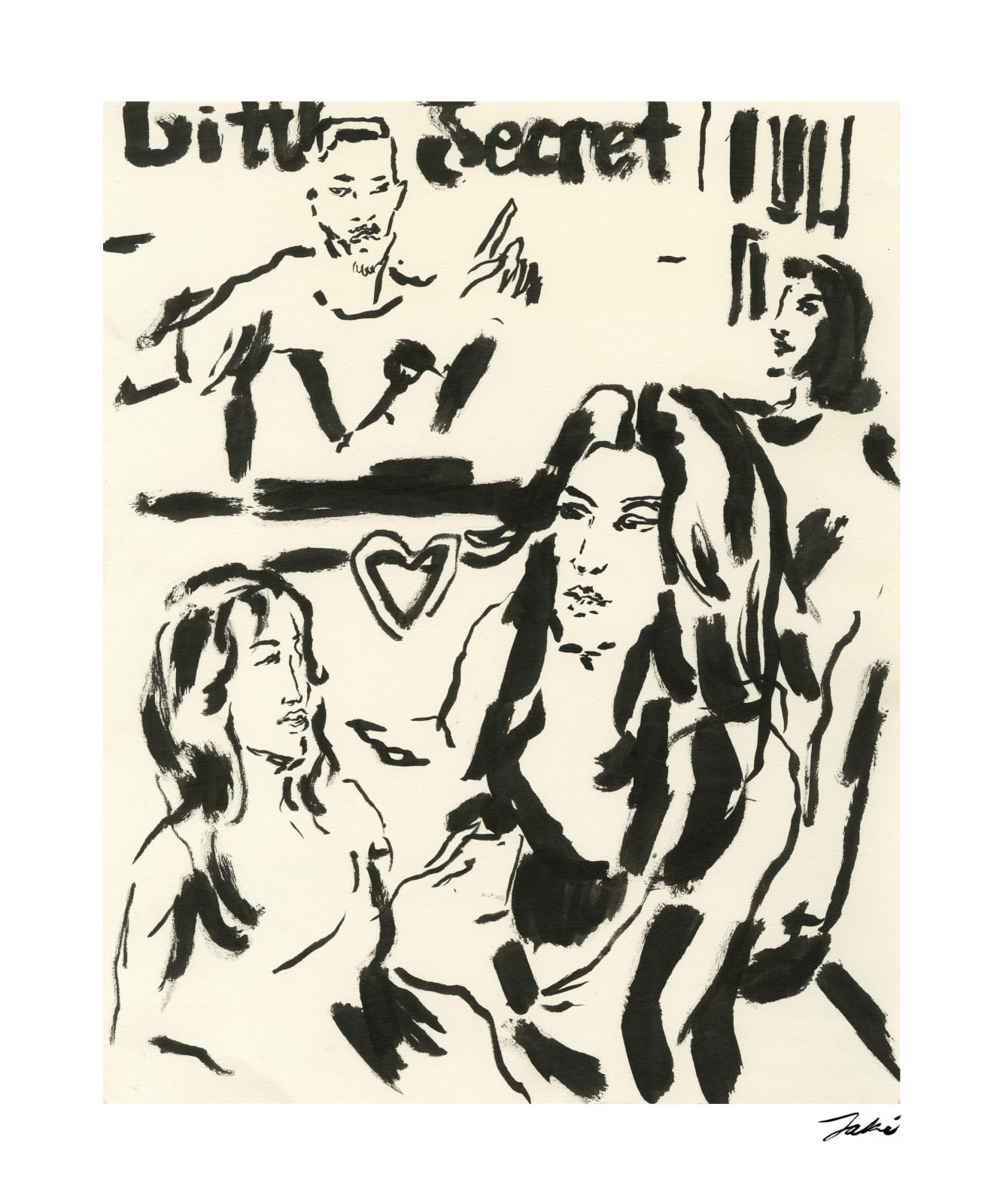 Jaki Doyka, Fat Tony and Michelle Akhidenor at Little Secret 8.30.24 (Hancock Park, CA USA), 2024