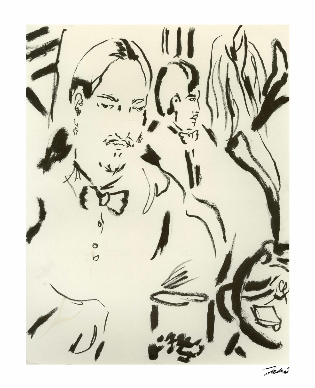 Jaki Doyka, Martin Martinez at WSA for "Rhizome Forever Party" 5.9.24, 2024