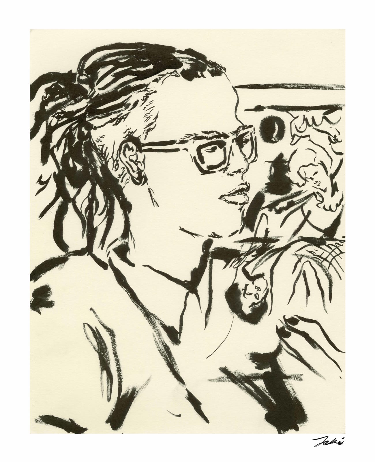 Jaki Doyka, Mickalene Thomas at New York Academy of Art 2.21.24, 2024