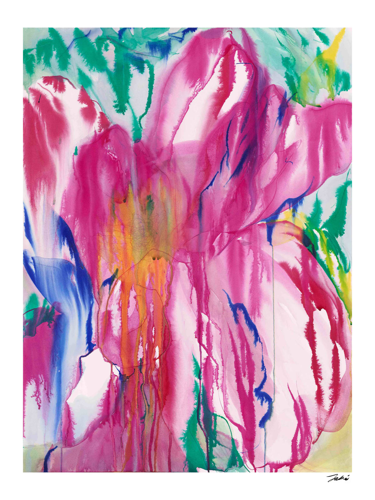 Jaki Doyka, China Rose #2 3.25.23 (Echo Park, CA USA), 2023