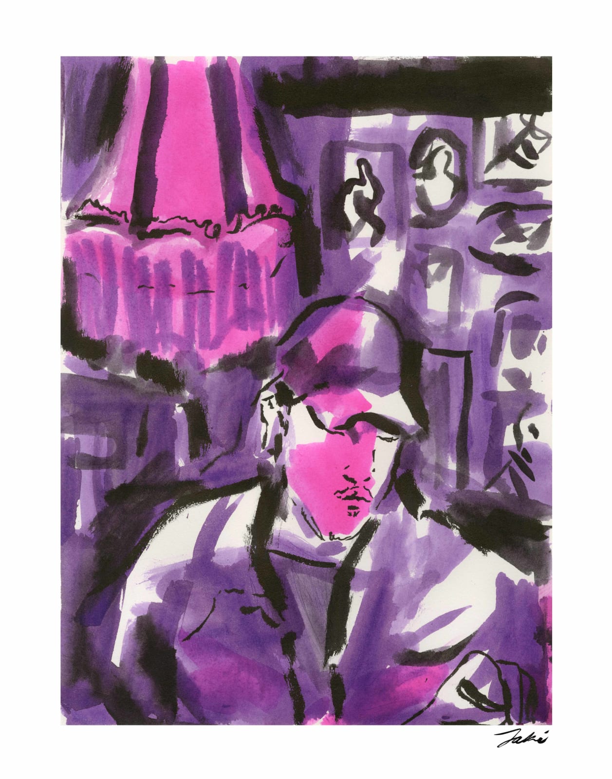 Jaki Doyka, Mike Diva at Menhanata for "Online Losing Feeling Dissociating During The Real Thing: A Party & Panel by Little Secret" 4.18.24, 2024